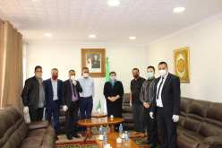 مركز ولاد ميمون للتكوين المهني بتلمسان يتطوع بنفق تعقيم و5000 كمامة