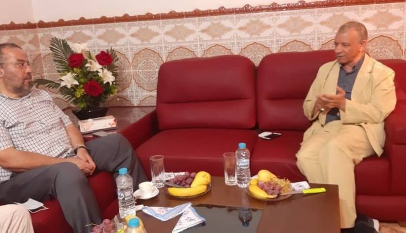 بن قرينة يستقبل وفدا من حزب “السيادة الشعبية” قيد التأسيس