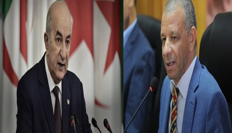 بن قرينة يدعم الرئيس تبون