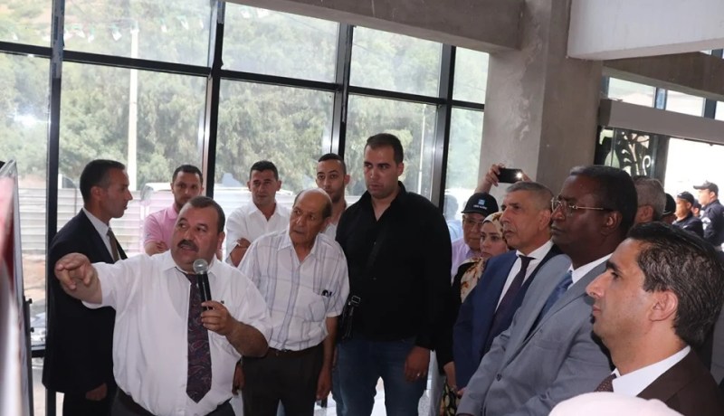 بالصور.. بن مسعود يتفقد مشاريع قطاعه بولاية المدية