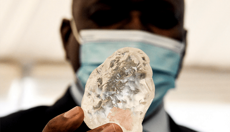 العثور على ثالث أكبر ماسة في العالم