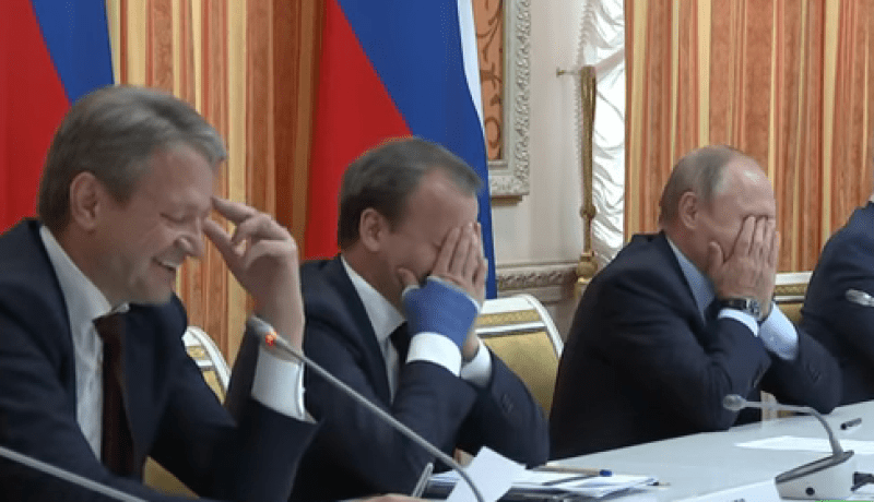 بوتين يدخل في نوبة هستيرية بسبب الخنازير