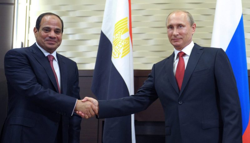 بوتين: “العلاقات الروسية المصرية تتقدم”