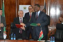 السعيد بوحجة يستقبل من طرف نظيره الكيني بنيروبي