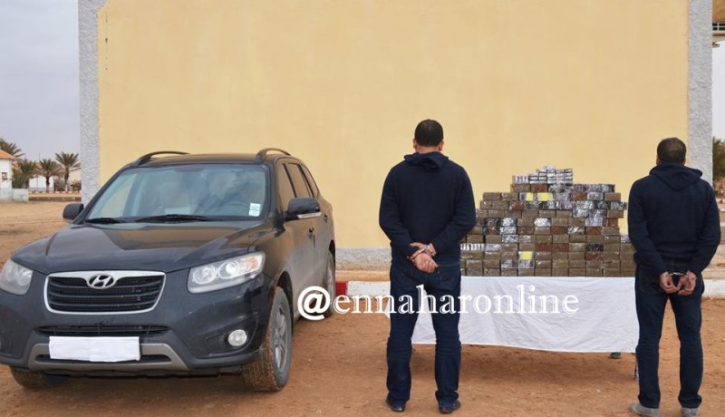 شرطــة بودواو توقف ثمانيـة أشخـاص وتحجز 410 قرص مهلوس