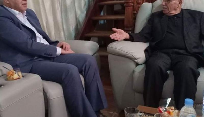 المجاهد بورقعة يستقبل رئيس المنتدى المدني للتغيير ووفد مرافق له