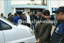 تجمع عشرات الفنانين بالمستشفى لنقل جثمان الراحل بوضو إلى بيته العائلي