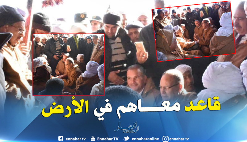 بالفيديو والصور.. هكذا إلتقى بوعزغي موالي الجلفة
