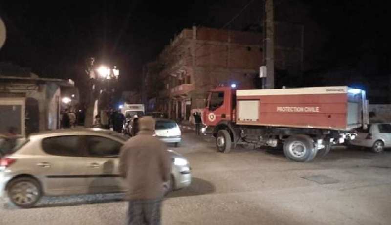 بالفيديو والصور .. حريق مهول يأتي على سوق ڤاوا للخضر والفواكه ببوفاريك
