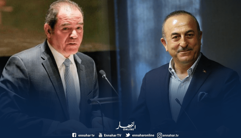 وزير الخارجية يتلقى اتصالا من نظيره التركي