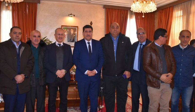 بالصور.. شريف عماري يلتقى الحاج الطاهر بولنوار