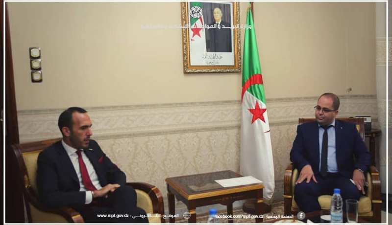 بالصور.. بومزار يستقبل كاتب الدولة الايطالي لدى وزارة الخارجية والتعاون