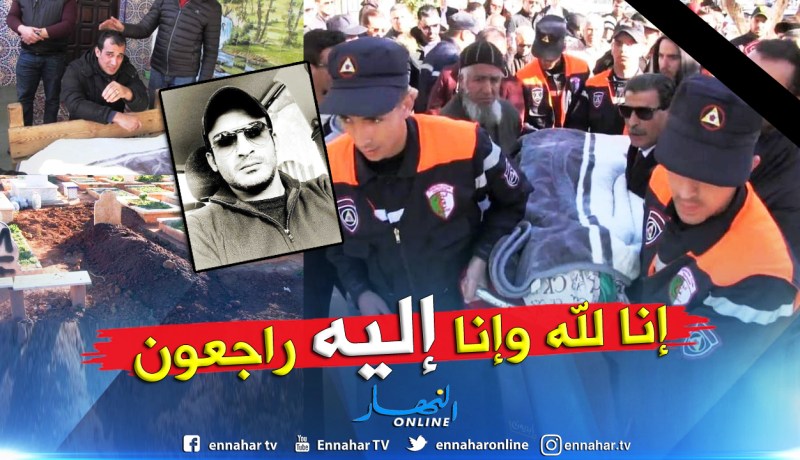 بالصور.. الصحفي بن حليمة كريم يشيع إلى مثواه الأخير بوهران