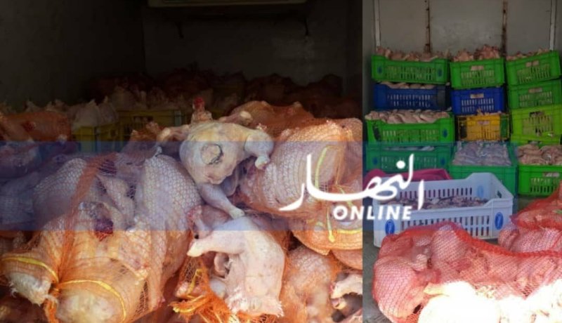 أمن سيدي بلعباس يحجز أكثر من 3 قناطير لحوم بيضاء