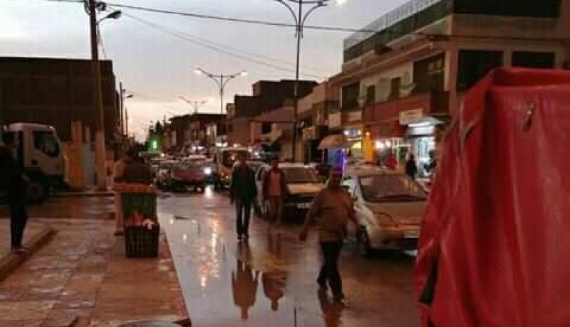 بالصور.. السيول تغرق المنازل وتجرف السيارات بتبسة