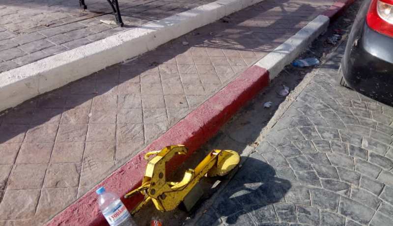توقيف صاحب سيارة نزع “صابو” الشرطة بنفسه في تبسة