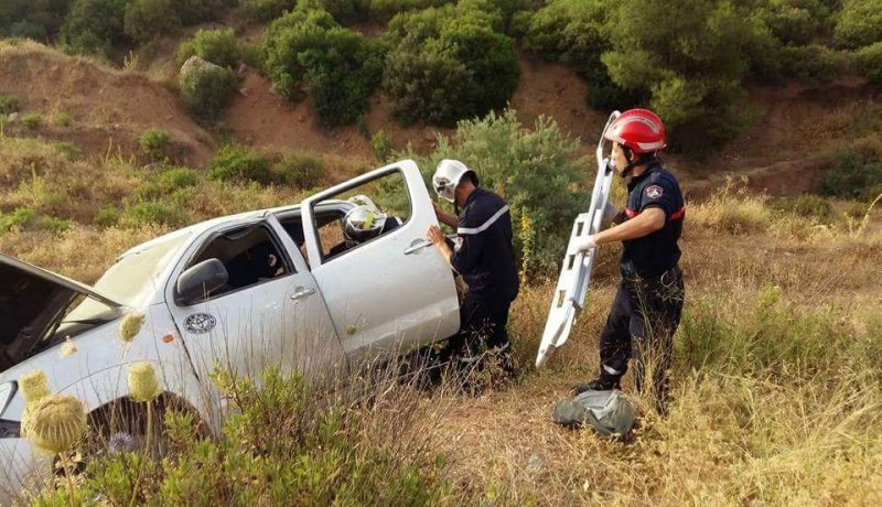 3 جرحى في حادثي مرور بتبسة