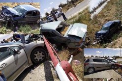 6 جرحى في حادث اصطدام 3 سيارات بتبسة
