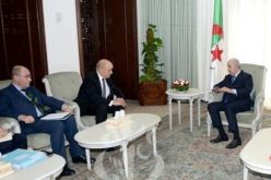 رئيس الجمهورية يستقبل وزير الخارجية الفرنسي