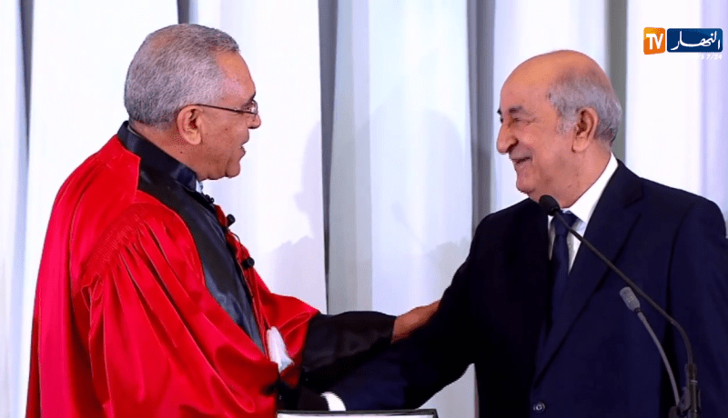 هذا ماقاله الرئيس الأول للمحكمة العليا لرئيس الجمهورية عبد المجيد تبون