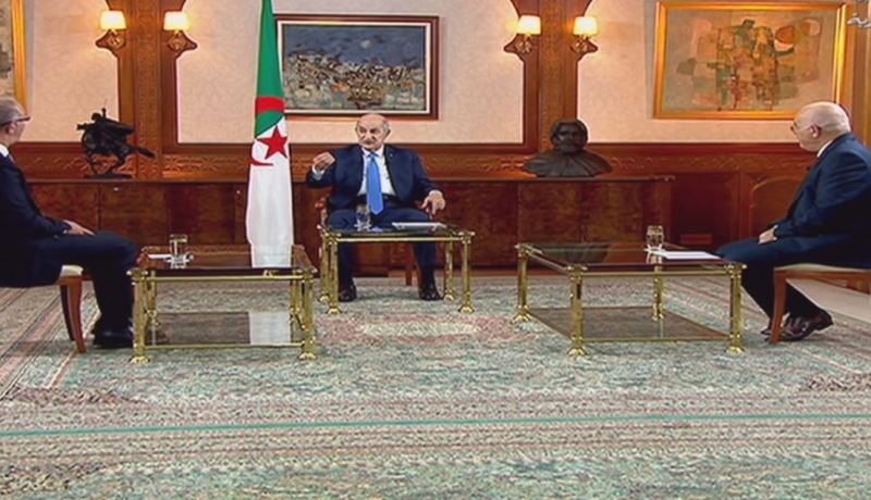 الرئيس تبون: لا يوجد تضييق على الصحافة بالجزائر