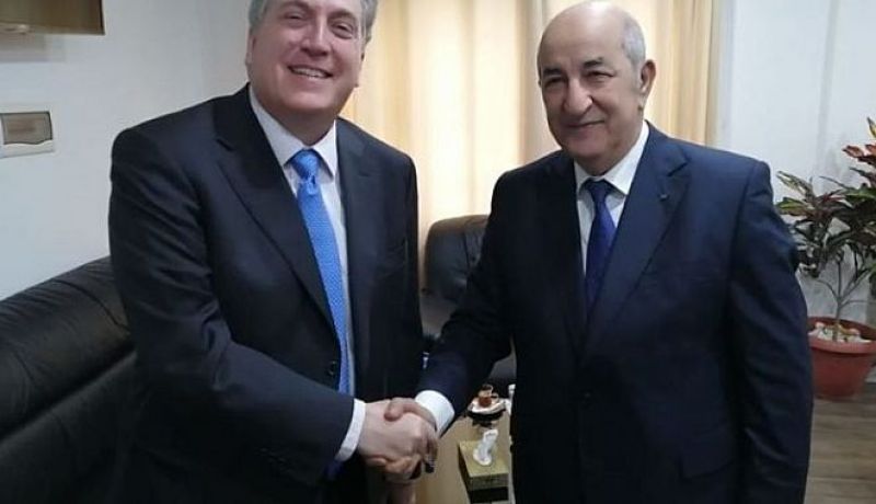 تبون يستقبل سفير الولايات المتحدة الأمريكية بالجزائر