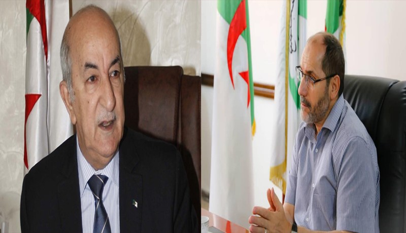 مقري: من واجبنا إعطاء الرئيس تبون الفرصة الكاملة وهذا ما عليه تجنبه