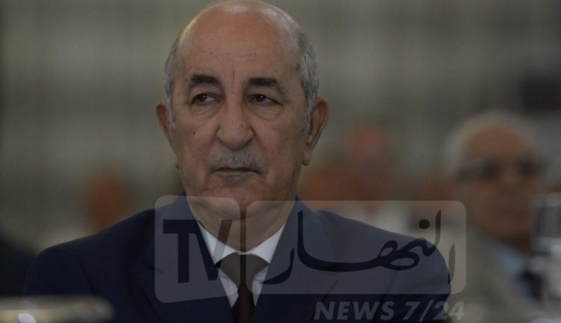 رئيس الجمهورية يبعث ببرقية إلى الملك المغربي محمد السادس