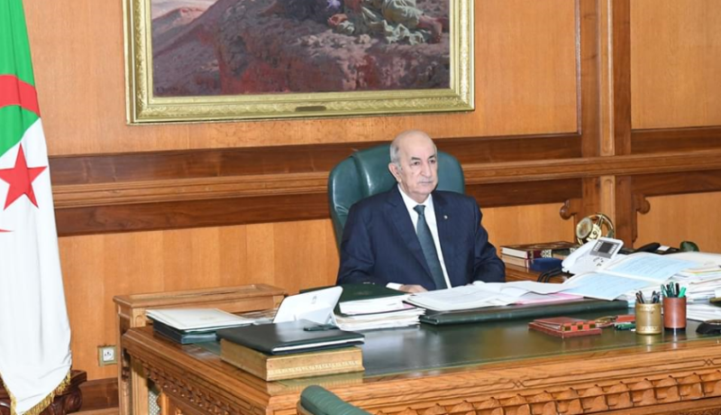 الرئيس تبون: لا أراعي سوى مصلحة الشعب والوطن