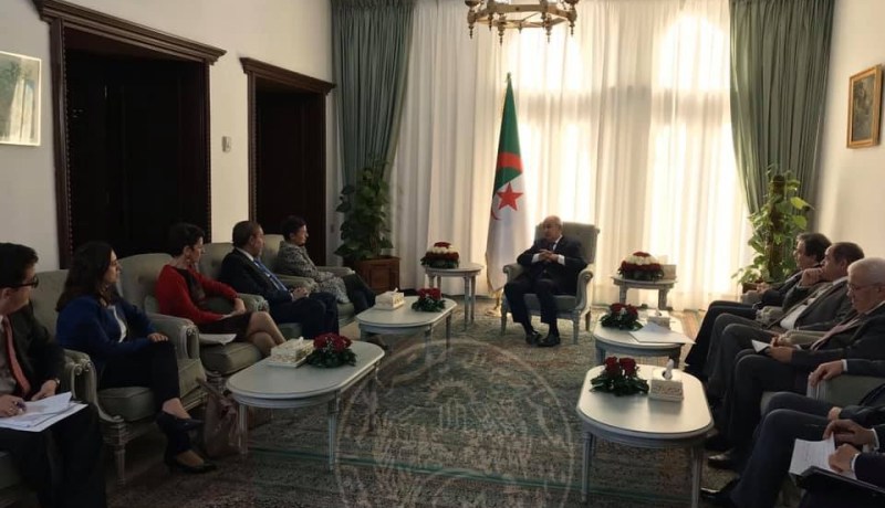 الرئيس تبون يستقبل وزيرة الخارجية الإسبانية