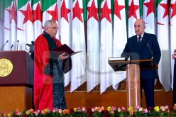 رئيس الجمهورية عبد المجيد تبون يؤدي اليمين الدستورية