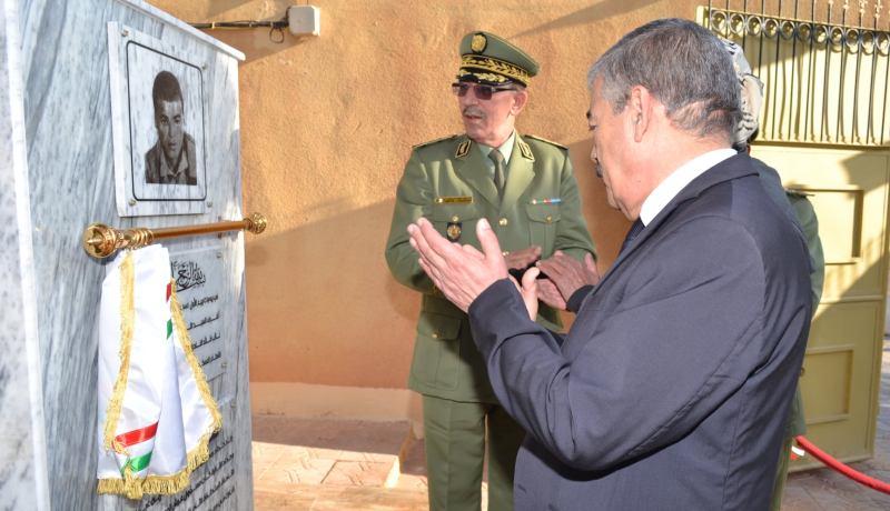 تسمية القطاع العسكري بالنعامة بإسم الشهيد حداد رمضان