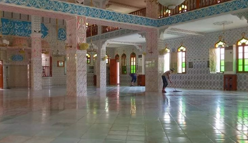 إنطلاق حملات تعقيم بيوت الله في عين تموشنت إستعدادا لفتحها تدريجيا