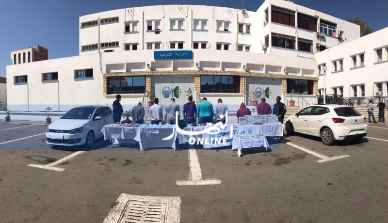 حجز 25 كلغ قنب هندي بعد تفكيك شبكة وطنية مختصة في الاتجار بالمخدرات بوهران