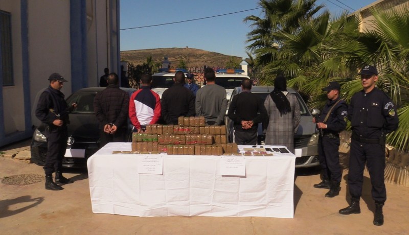 حجز 50 كيلوغرام من الكيف ببني بوسعيد في تلمسان