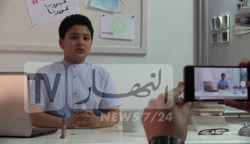 تكريم تلميذ في غرداية يبدع في شرح أساليب الوقاية من كورونا عبر فيديو محترف