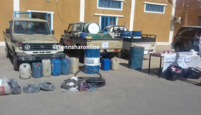تبسة.. توقيف 141 مهربا وحجز أزيد من 14 ألف لتر من الوقود خلال 2018