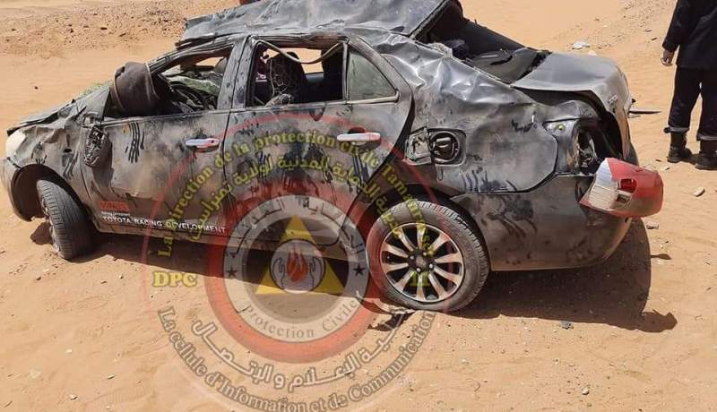 تمنراست: وفاة شخص وإصابة 3 آخرين بجروح إثر انقلاب سيارة