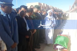 بالصور.. تشيع شهيد الواجب الوطني بالحماية المدنية كرغلي شعيب في تندوف