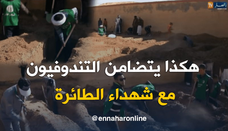 مبادرة بتندوف لحفر قبور شهداء الجزائر