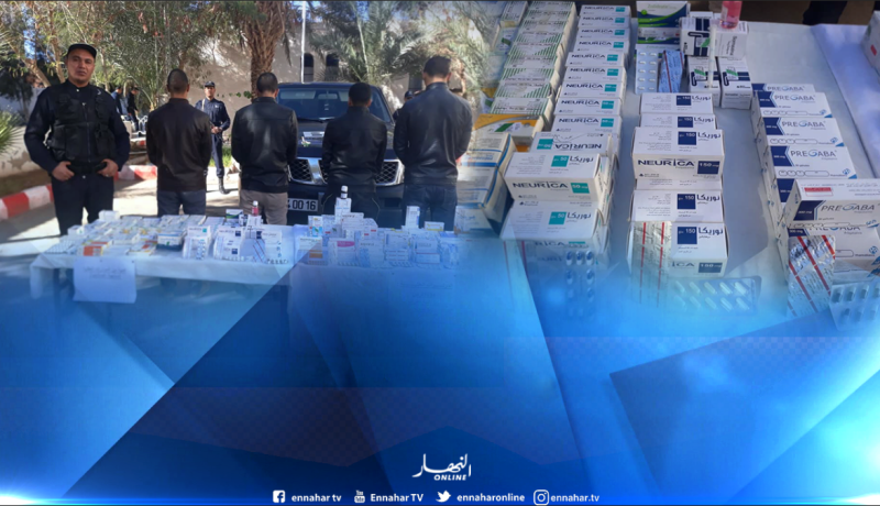 بالصور.. صيدلي وطبيبة مختصة وممرضين ضمن شبكة ترويج المهلوسات بتندوف