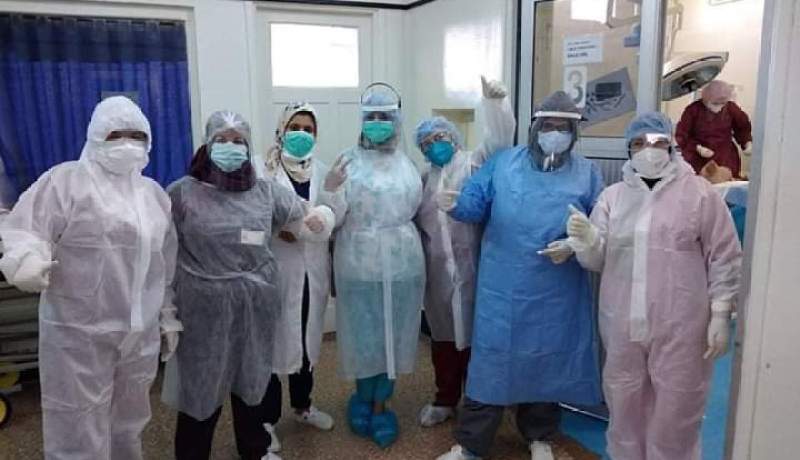 عملية توليد ناجحة لمريضة مصابة بكورونا في معسكر