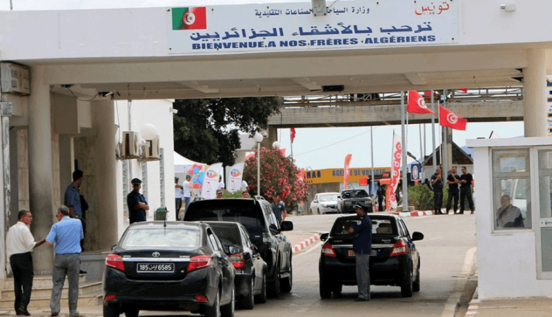 شهادة عدم الإصابة بكورونا إجبارية على الجزائريين لدخول تونس