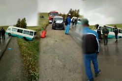 6 جرحى في حادث اصطدام حافلة بسيارة بمعسكر