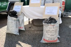 بالصور.. الدرك يحجز أكثر من 9 قناطير من الفحم مهربة على متن مركبة بتيارت