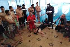 بالصور.. برنامج تكويني لعمال المسابح في تيسمسيلت