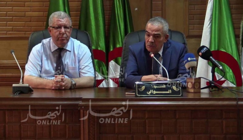 صالح العفاني يستلم مهامه واليا على تيسمسيلت