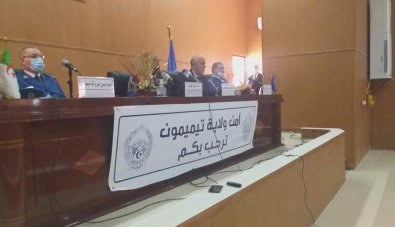 بعد ترقيتها إلى ولاية.. تنصيب عميد أول شعيب مسعود رئيس أمن ولاية تيميمون