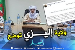 ولاية إليزي تتكفل بالسكنات المتضررة وتوضح حول الصور المتداولة لفيضانات جانت