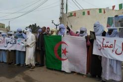 مسيرة رافضة للتدخل الأوروبي في الشأن الجزائري بجانت
